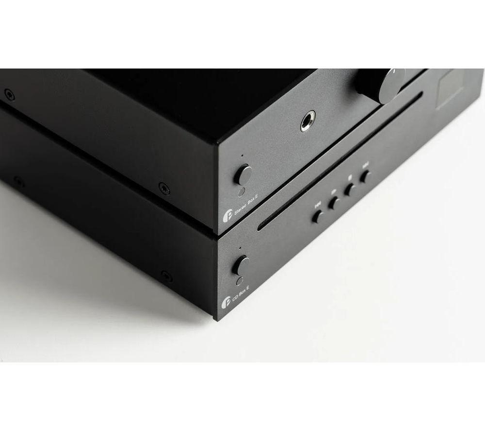PRO-JECT Stereo Set E CD Bluetooth Mini Hi-Fi System - Black image number 4 of 5