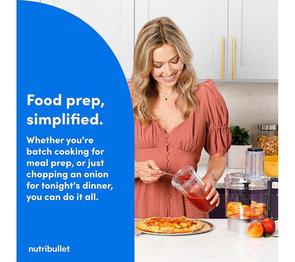 NUTRIBULLET Triple Prep System Blender - Dark Grey image number 4 of 11