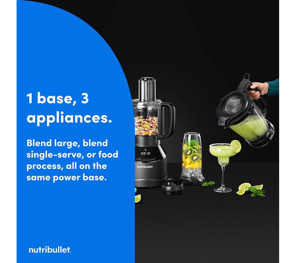 NUTRIBULLET Triple Prep System Blender - Dark Grey image number 5 of 11