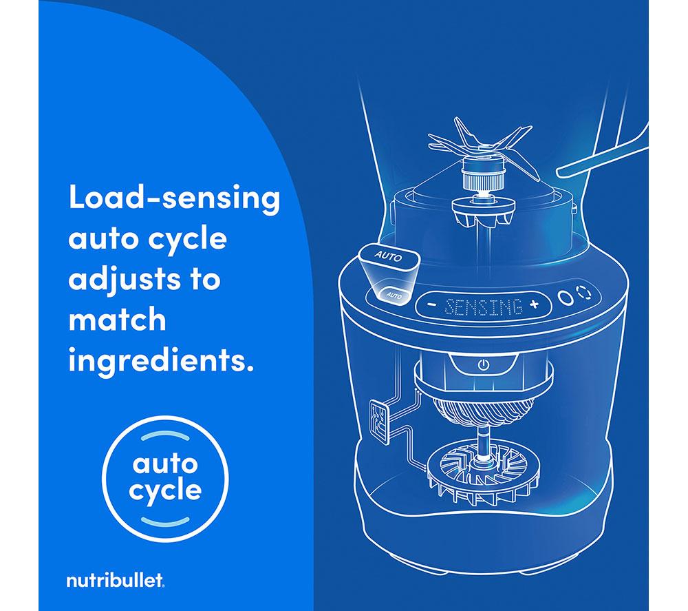 NUTRIBULLET SmartSense Blender Combo - Black image number 4 of 14