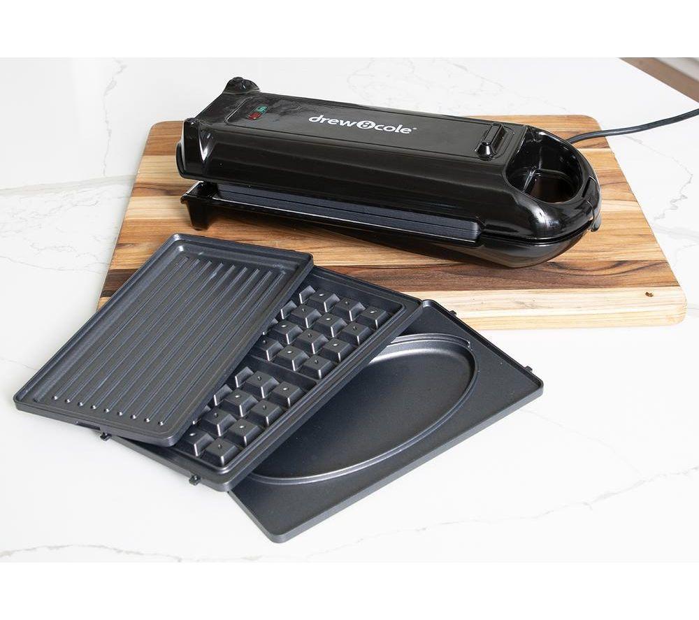 DREW&COLE 5 Minute CleverChef​ Deluxe 3-in-1 - Black image number 3 of 24