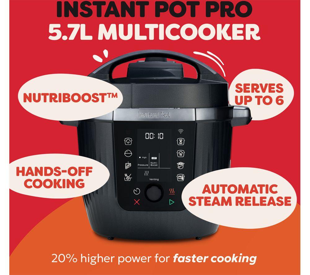 INSTANT POT Pro 10-in-1 Multicooker - Black image number 2 of 6