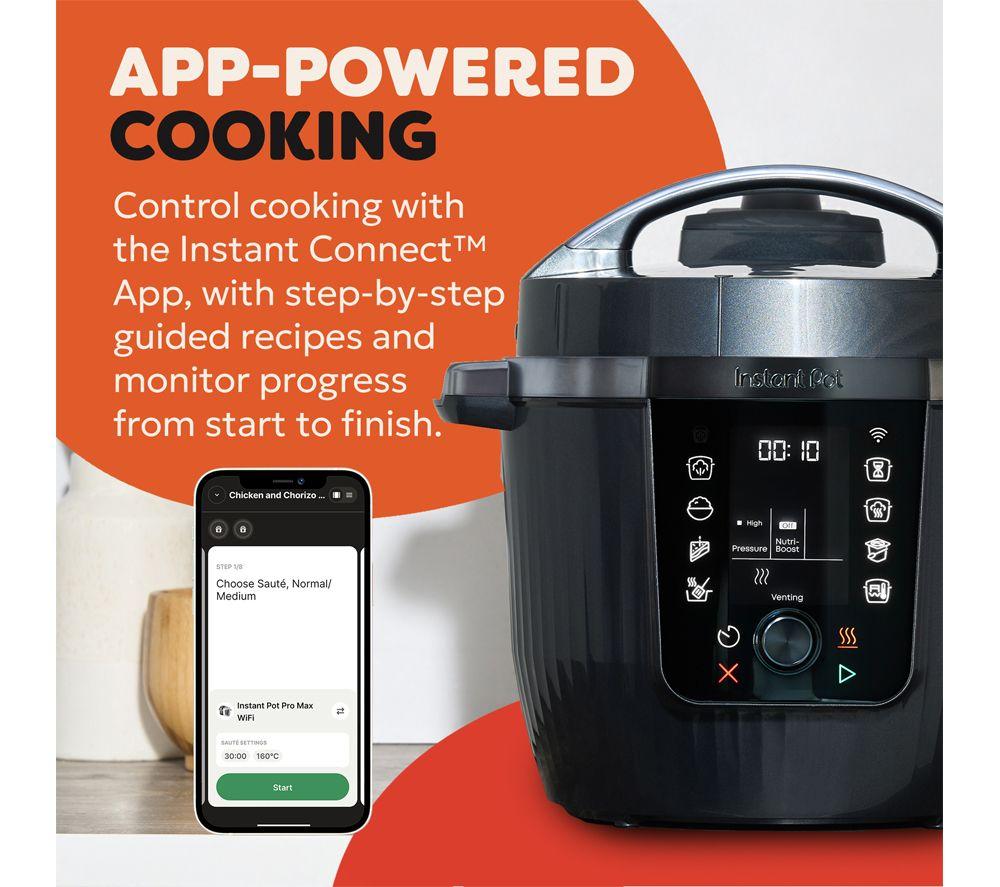 INSTANT POT Pro 10-in-1 Multicooker - Black image number 5 of 6