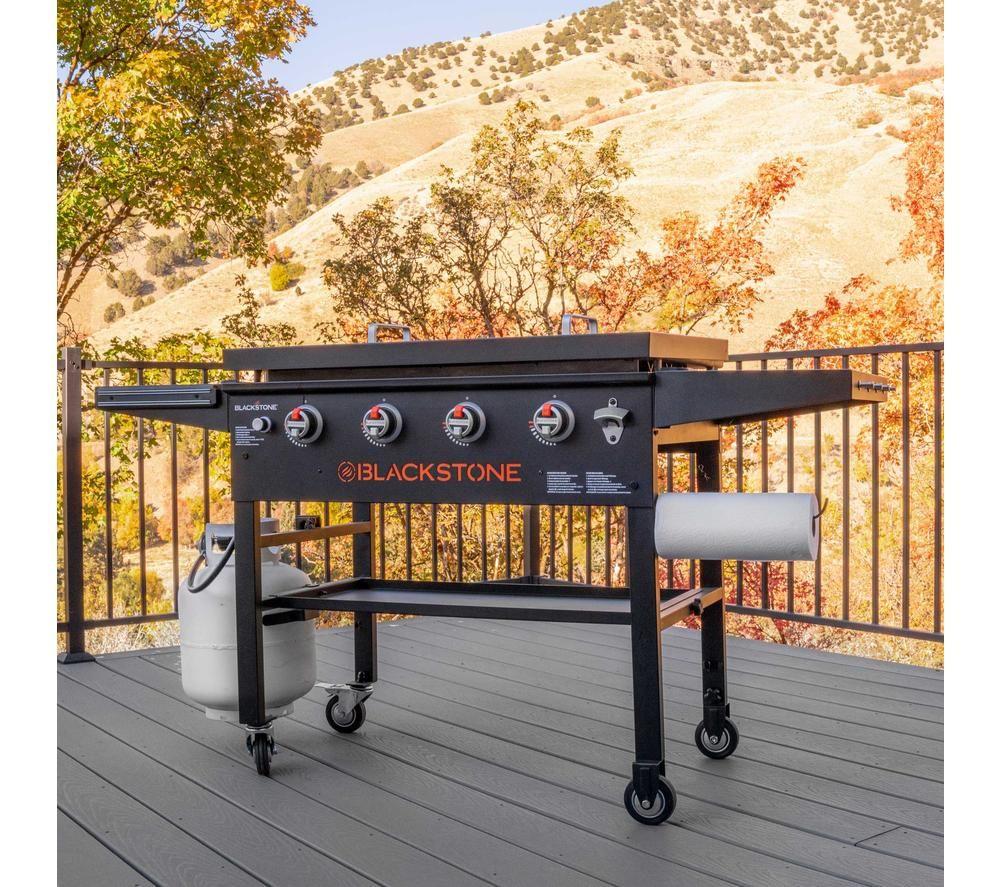 BLACKSTONE 2149EU 36" Gas BBQ with Hard Cover - Black image number 6 of 7