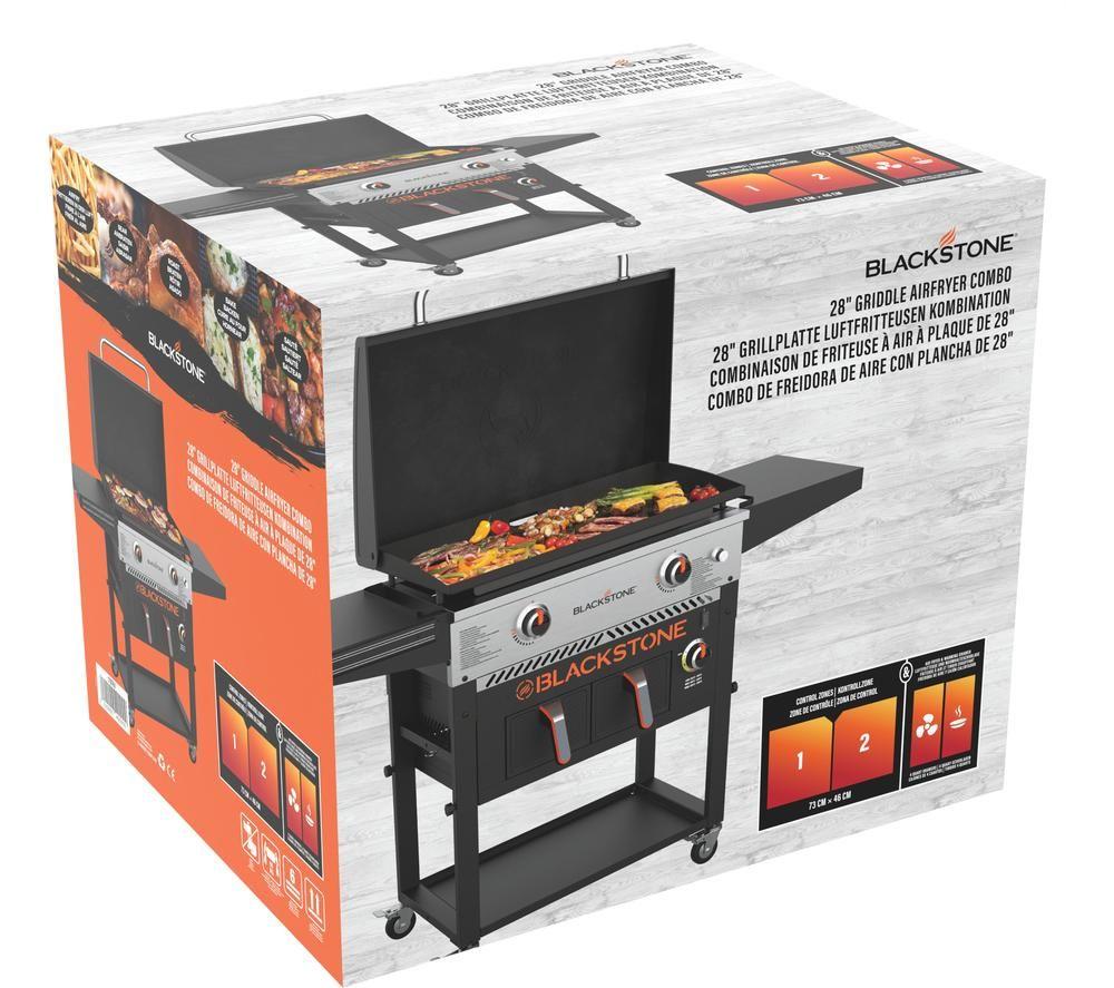 BLACKSTONE 28" Griddle Air Fryer Combo - Black image number 5 of 9