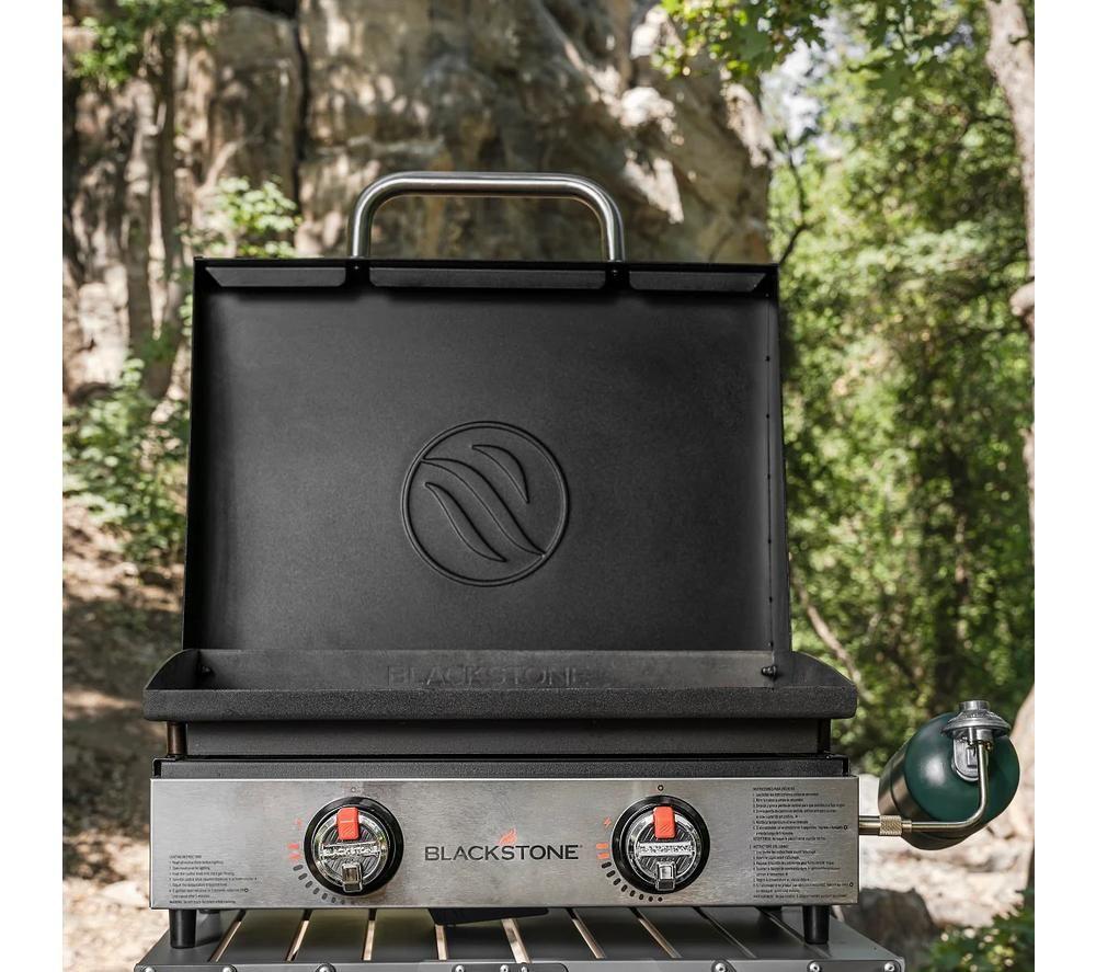 BLACKSTONE 2144EU 22" Tabletop Gas BBQ - Silver & Black image number 6 of 9