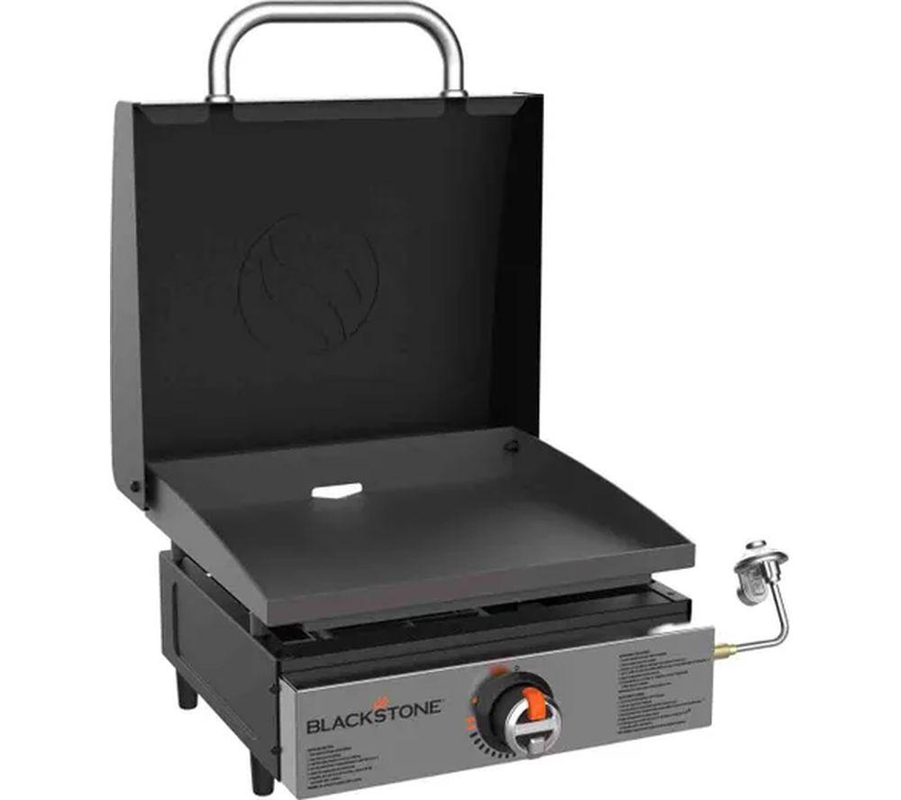 BLACKSTONE 2143EU 17" Tabletop Gas BBQ with Hood - Silver & Black image number 5 of 5