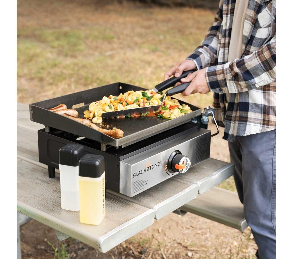 BLACKSTONE 2142EU 17" Tabletop Gas BBQ - Silver & Black image number 4 of 6