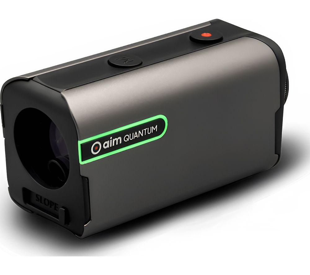 Golfbuddy Aim Quantum Golf Rangefinder, Black