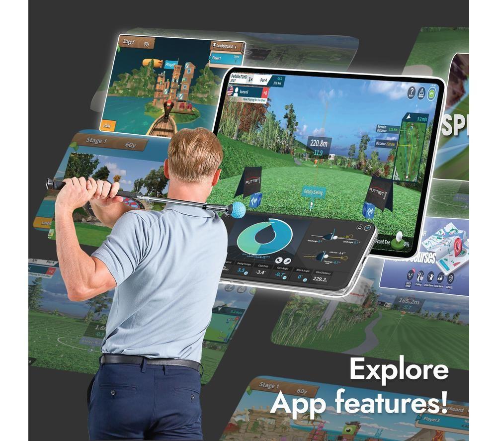 Buy PHIGOLF 2 Golf Simulator with Swing Stick | Currys