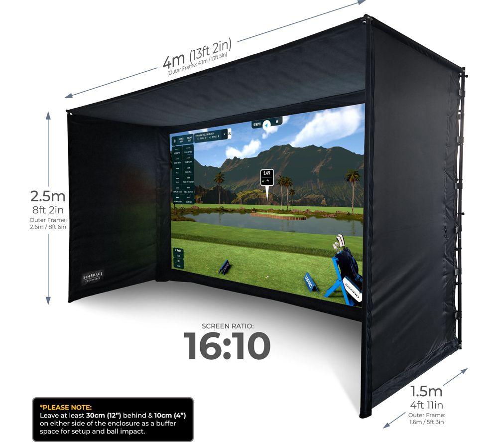 SIMSPACE SST/004 Golf Enclosure - 4 x 1.5 x 2.5 m image number 9 of 16