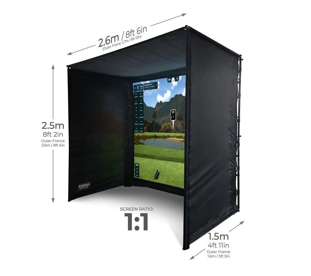 SIMSPACE SIM001 Golf Enclosure - 8&rsquo;2&rdquo; ft image number 8 of 8