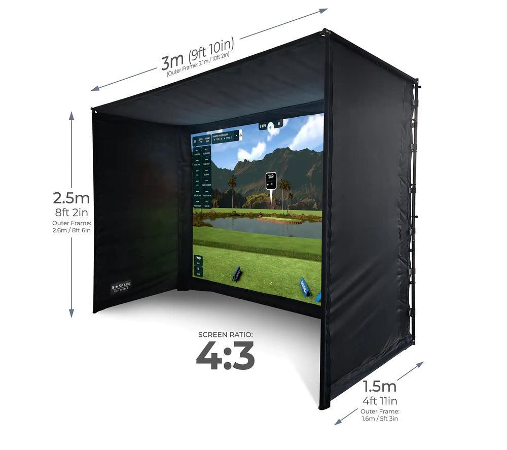 SIMSPACE SIM002 Golf Enclosure - 8&rsquo;2&rdquo; ft image number 8 of 8
