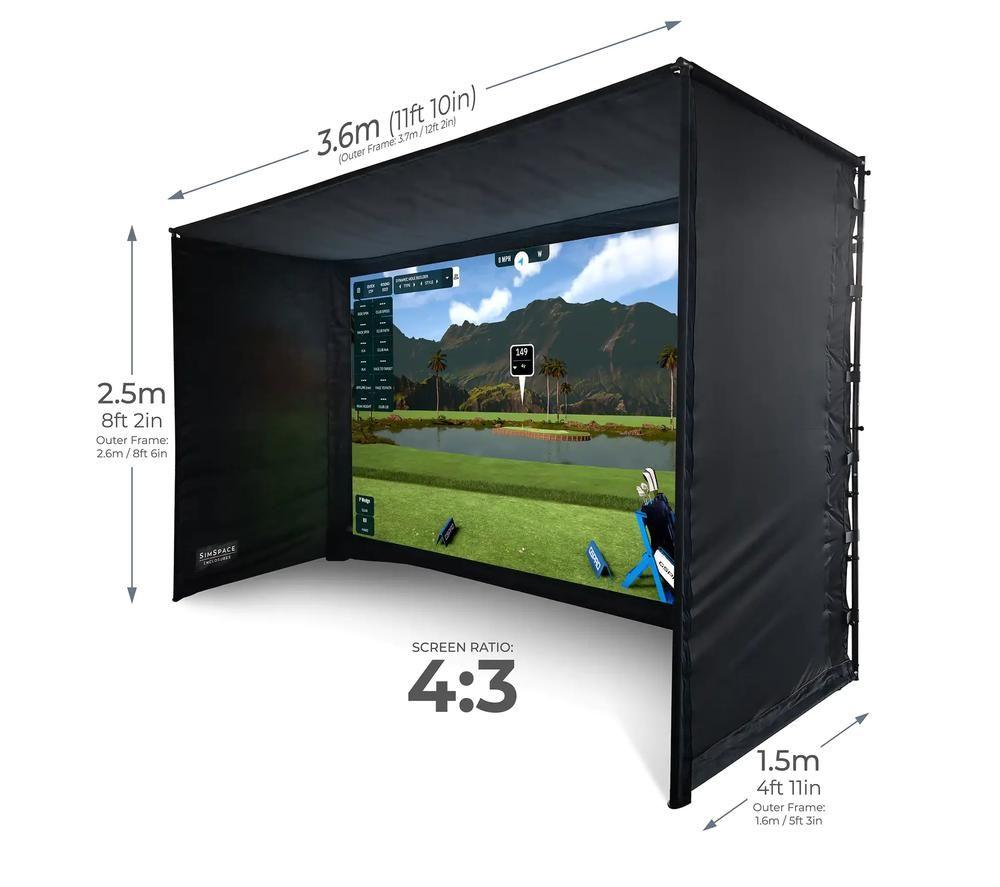 SIMSPACE SIM003 Golf Enclosure - 8&rsquo;2&rdquo; ft image number 8 of 8