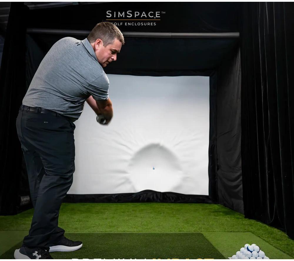 SIMSPACE SIM004 Golf Enclosure - 8'2" ft image number 3 of 8