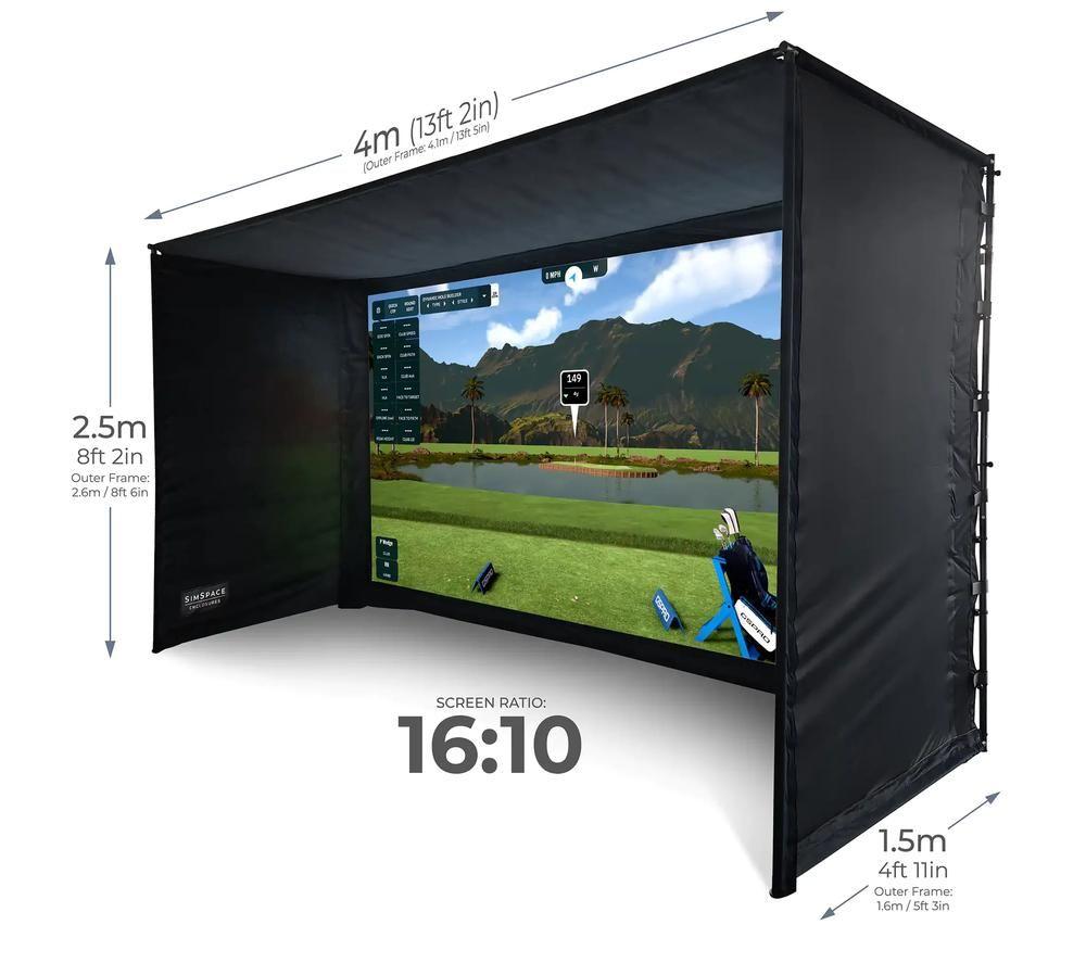 SIMSPACE SIM004 Golf Enclosure - 8'2" ft image number 8 of 8