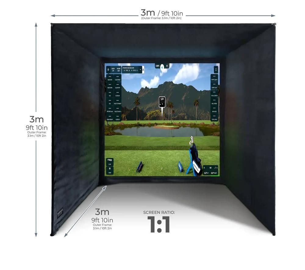 SIMSPACE SIM005 Golf Enclosure - 9 ft image number 7 of 7