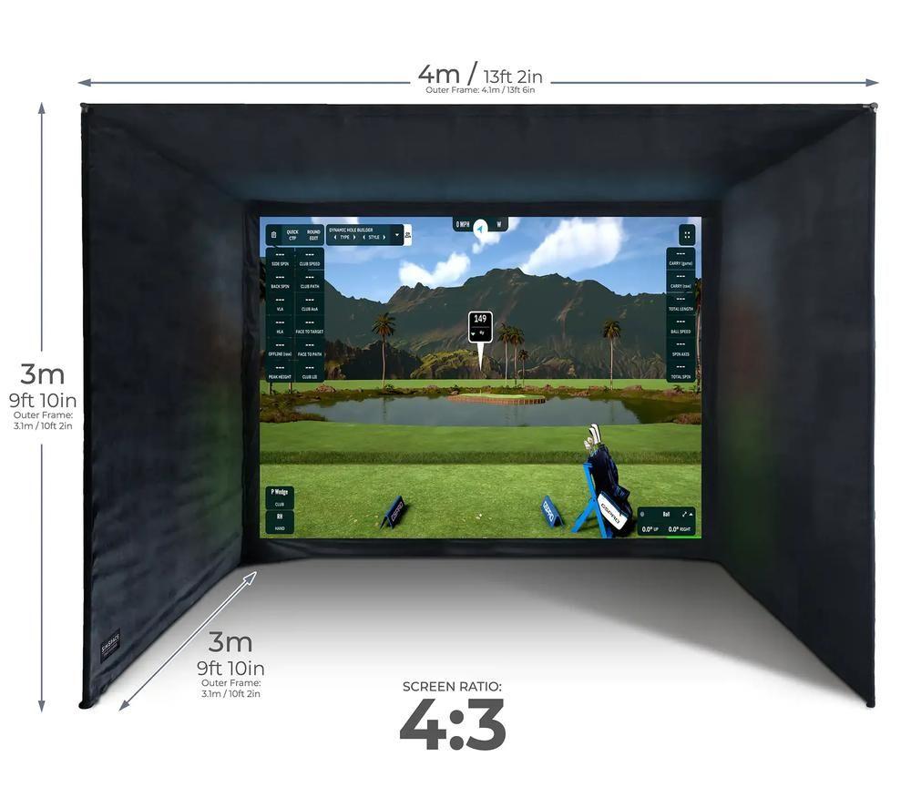 SIMSPACE SIM006 Golf Enclosure - 9'10"ft image number 7 of 7