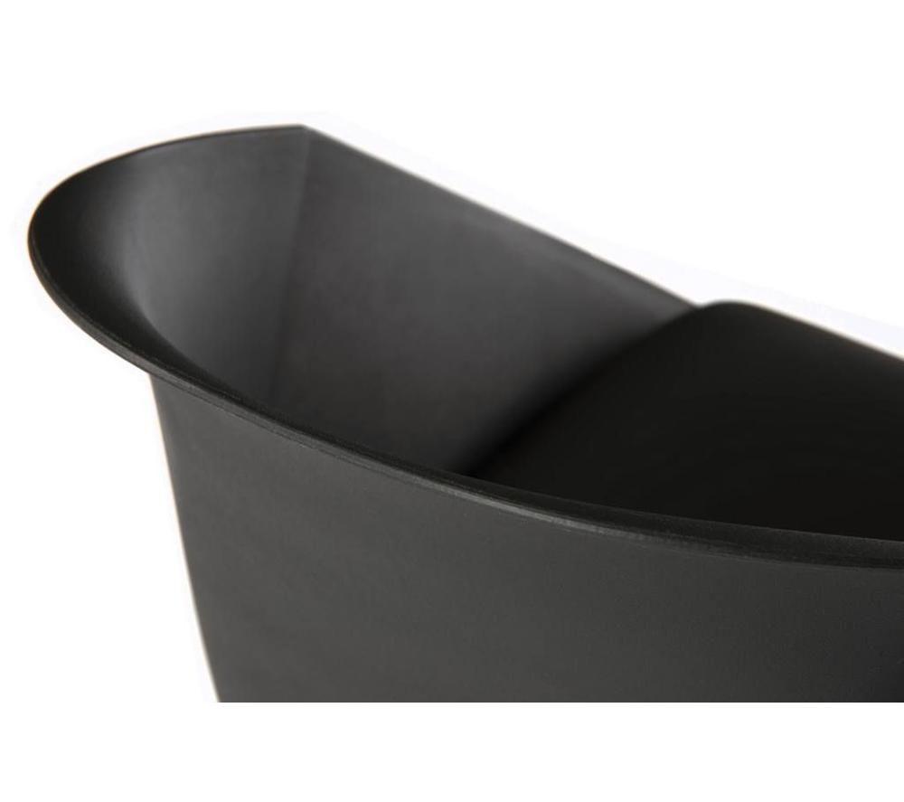 TEKNIK Pyramid Tub Chair - Black, Set of 2 image number 2 of 3