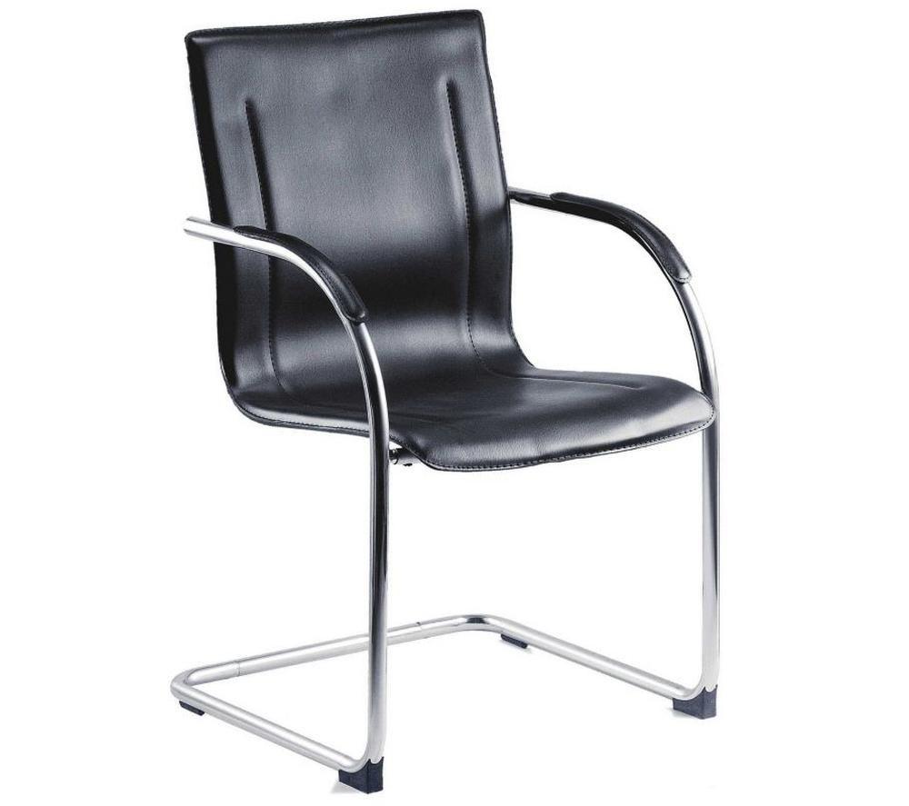 TEKNIK B9530 PVC Guest Chair - Black, Set of 5 image number 2 of 2