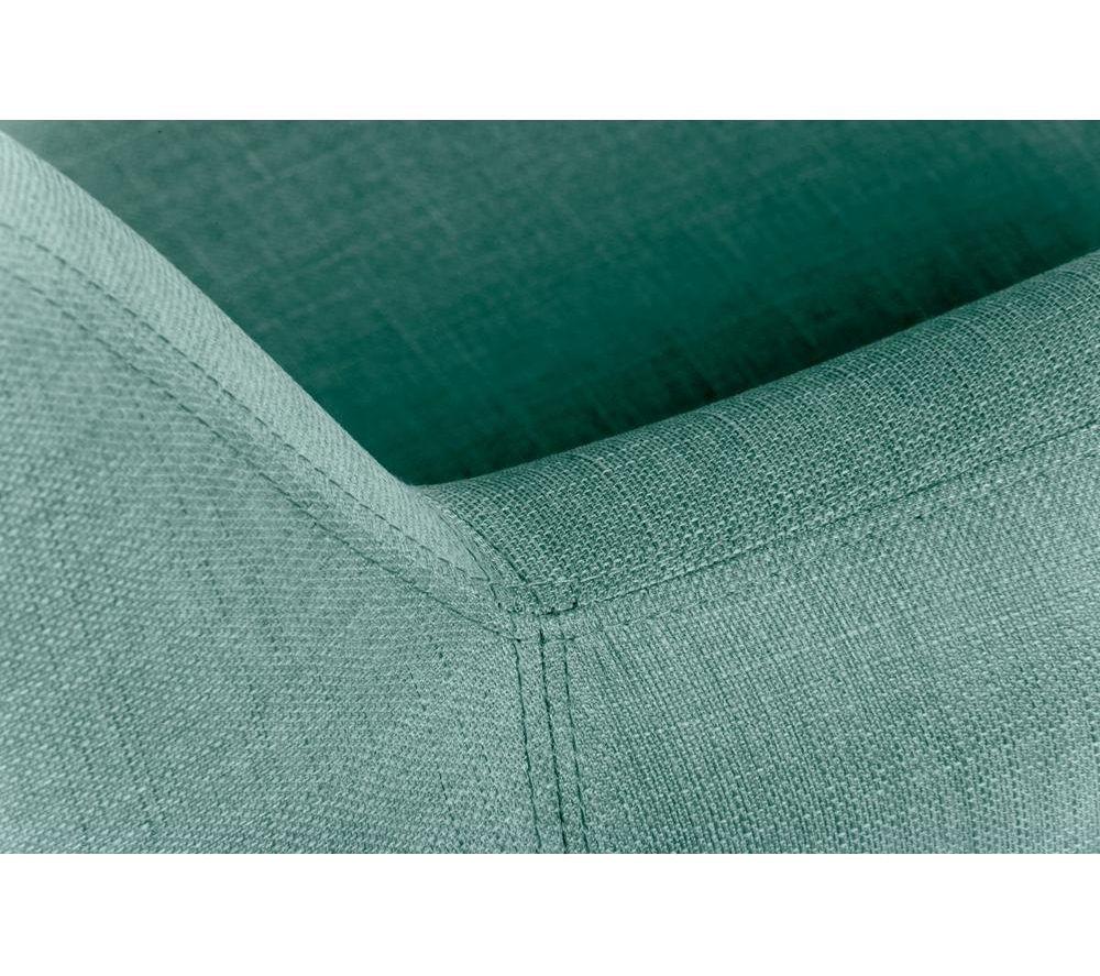 TEKNIK Skandi 3-Seater Fabric Sofa - Ocean Green image number 3 of 6