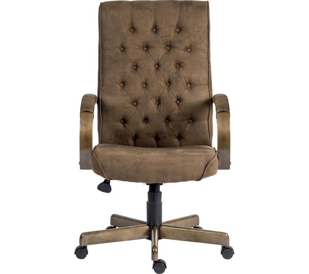 Teknik Warwick 7400 Fabric Tilting Executive Chair - Suede