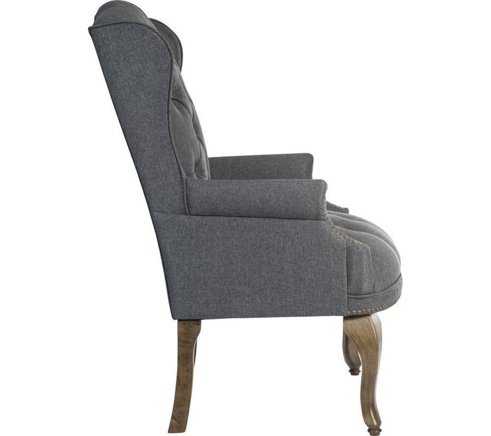 TEKNIK Chairman Guest Bonded Leather Executive Chair - Grey image number 3 of 6