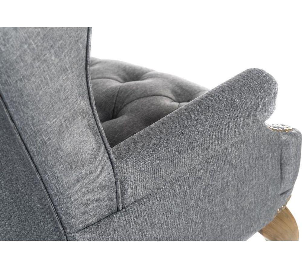 TEKNIK Chairman Guest Bonded Leather Executive Chair - Grey image number 5 of 6