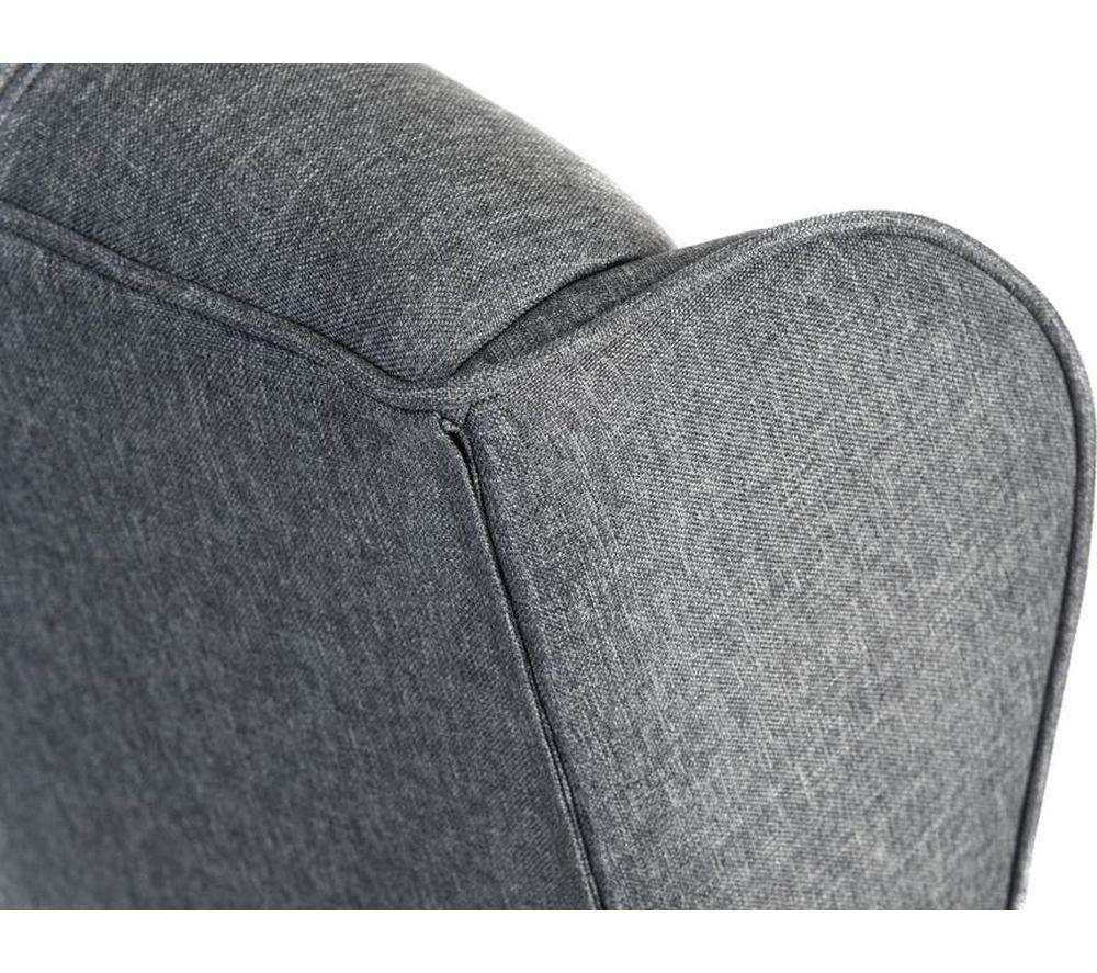 TEKNIK Chairman Guest Bonded Leather Executive Chair - Grey image number 6 of 6