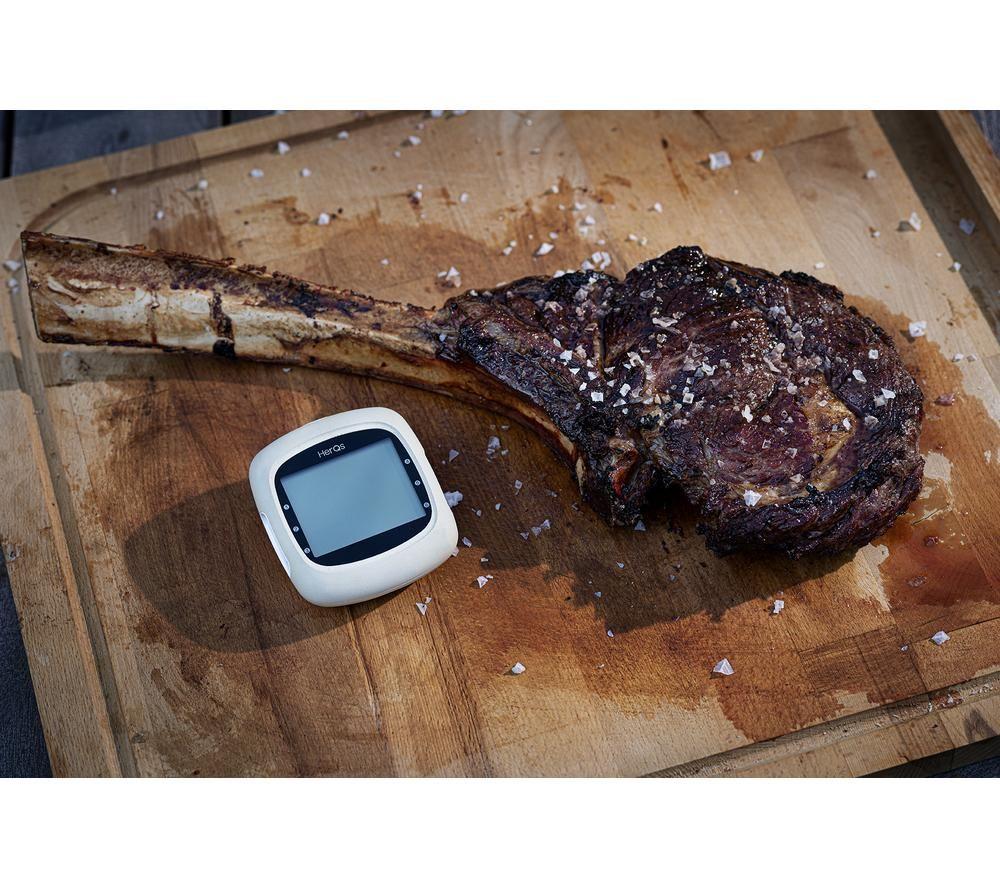 HERQS EasyBBQ Pro Smart Wireless Meat Thermometer - White image number 2 of 5