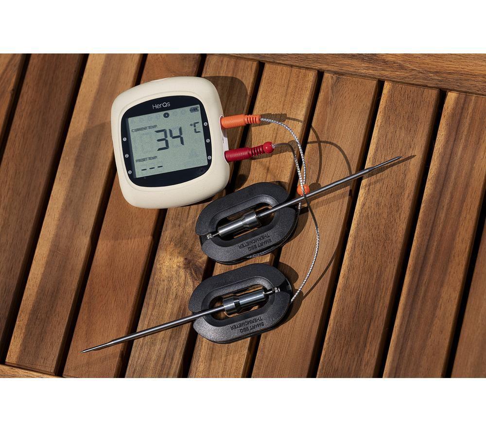 HERQS EasyBBQ Pro Smart Wireless Meat Thermometer - White image number 5 of 5
