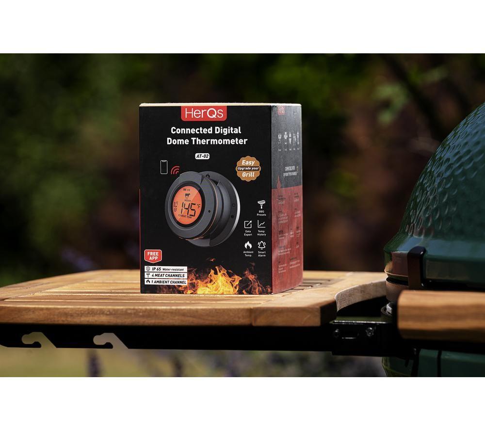 HERQS Dome Digital Meat Thermometer - Black image number 5 of 6