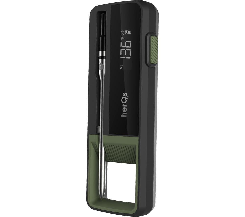 Herqs Single Max Wireless Meat Thermometer - Black, Green,Black
