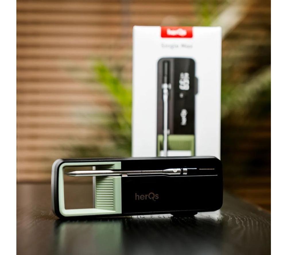 HERQS Single Max Wireless Meat Thermometer - Black image number 9 of 10