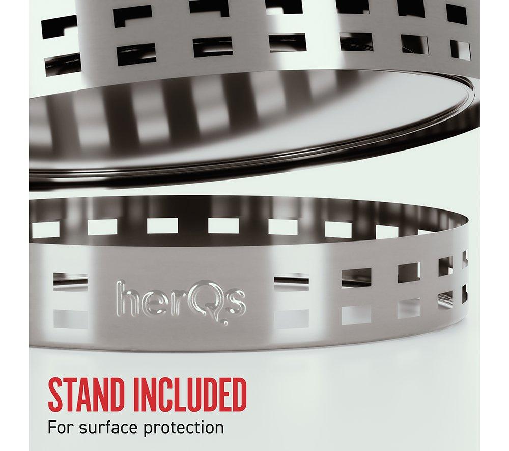 HERQS Smokeless Cozy Fire Pit - Silver image number 9 of 9