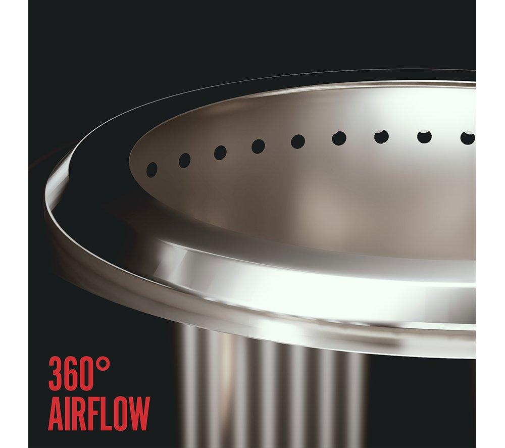 HERQS Smokeless Blaze Fire Pit - Silver image number 7 of 9
