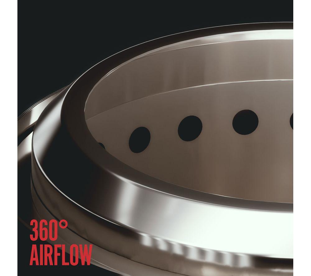 HERQS Smokeless Mighty Fire Pit - Silver image number 5 of 7
