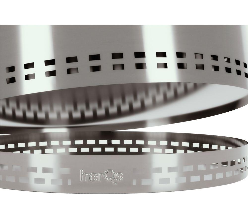 HERQS Smokeless Chief Fire Pit - Silver image number 5 of 5