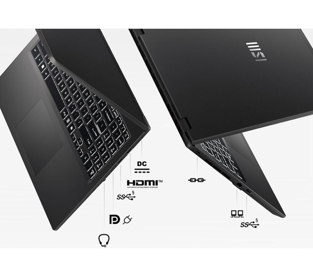 MSI VenturePro 15 AI 15.6" Laptop - Intel&reg; Core&trade; Ultra 5, RTX 3050, 512 GB SSD, Grey image number 4 of 9