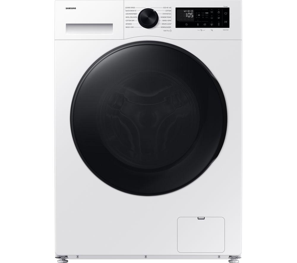 SAMSUNG Series 5 Ecobubble WD90DG5G34BEEU WiFi-enabled 9 kg Washer Dryer – White, White