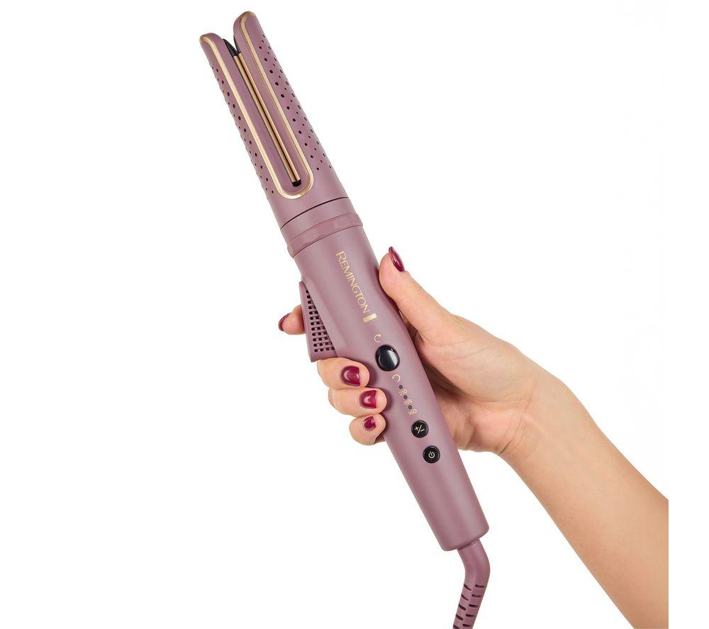 REMINGTON AIRvive Rotating Curling Wand - Mauve & Gold image number 2 of 3