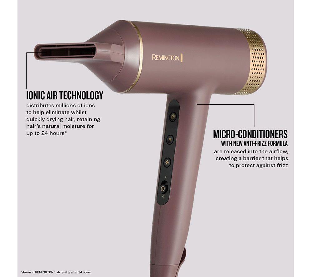 REMINGTON AIRvive Digital Hair Dryer​ - Mauve & Gold image number 5 of 10
