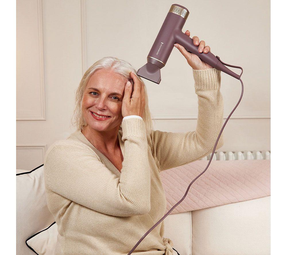 REMINGTON AIRvive Digital Hair Dryer​ - Mauve & Gold image number 8 of 10