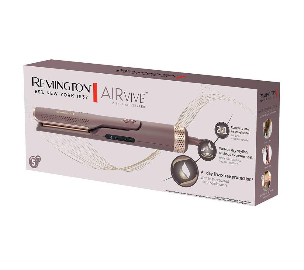 REMINGTON AIRvive AS8930 2-In-1 Air Styler - Mauve & Gold image number 10 of 11