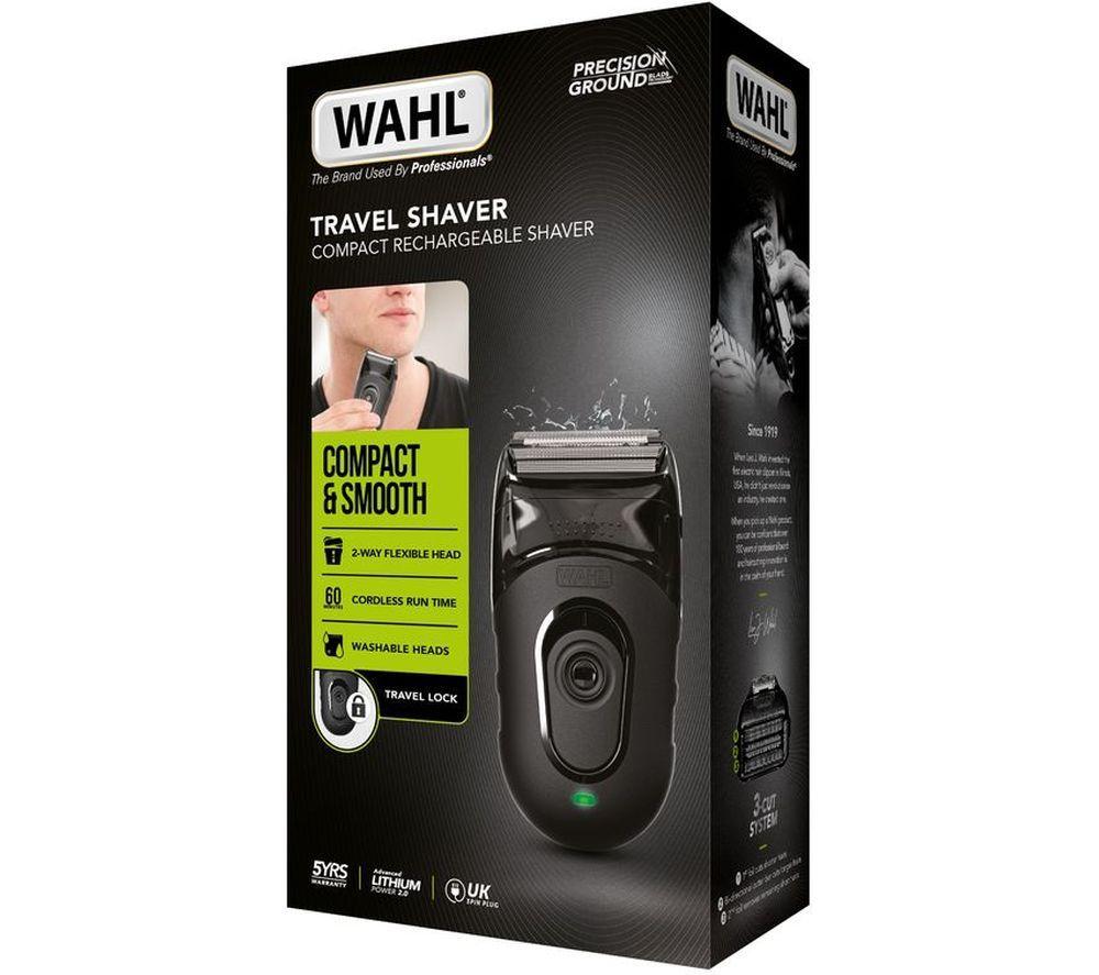 WAHL 7065-017 Li Compact Travel Shaver - Black image number 2 of 2