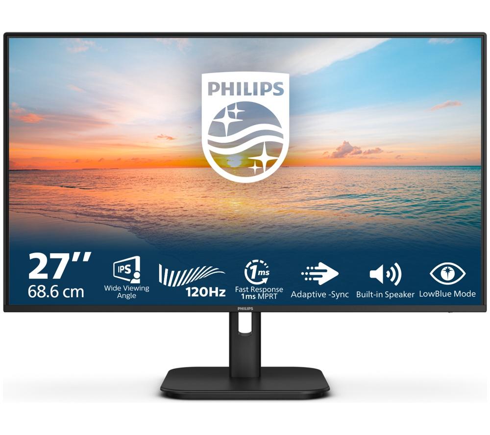 PHILIPS 27E1N1200A Full HD 27inch IPS Monitor - Black