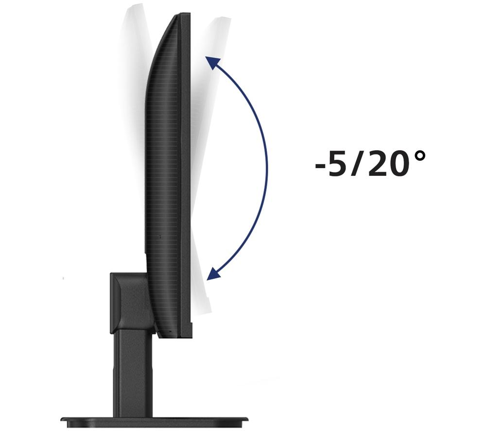 Philips 27E1N1200A - 27 Full HD-monitor, 120 Hz, Adaptive Sync., luidsprekers (1920x1080, D-Sub, HDMI 1.4, DP 1.2) zwart