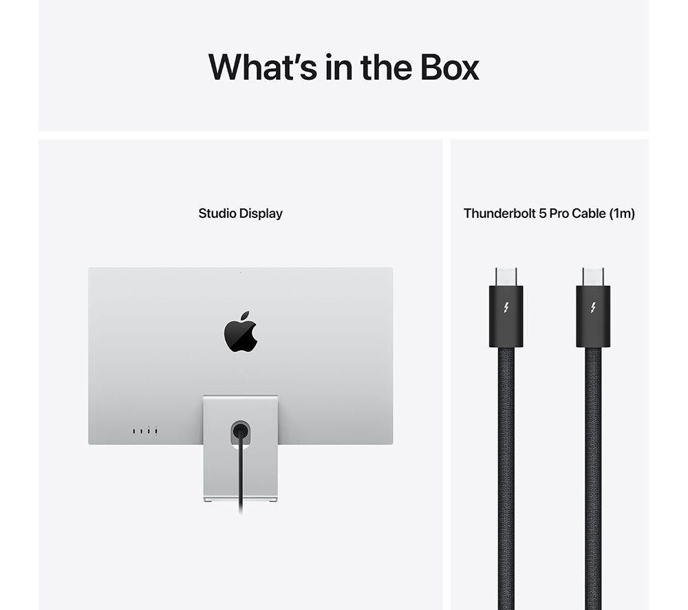 APPLE 5K Retina 27" Studio Display XDR - Nano-texture Glass, Tilt & Height adjustable image number 7 of 10