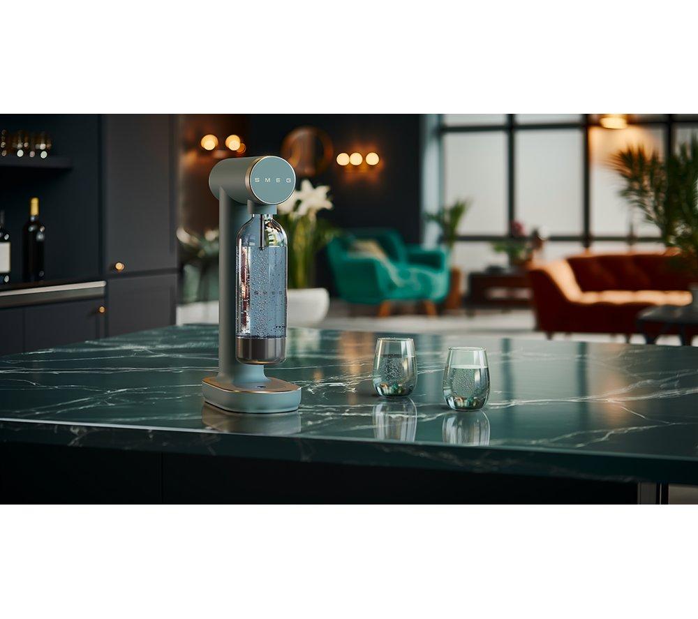 SMEG SKC01EGM Soda Maker - Emerald Green image number 4 of 7