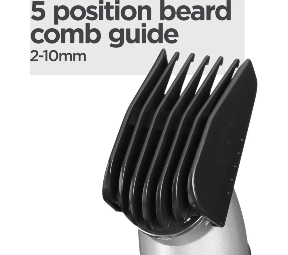 BABYLISS MT812U Lithium Power 11-in-1 Wet & Dry Multi-Trimmer - Black & Silver image number 3 of 13